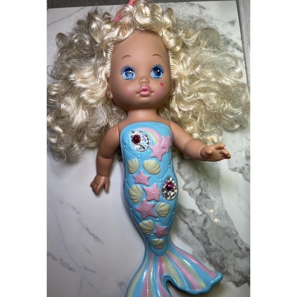 Mattel Other - Vintage 1991 Mattel Lil Miss Singing Mermaid Doll Blonde Tested & Sound Working